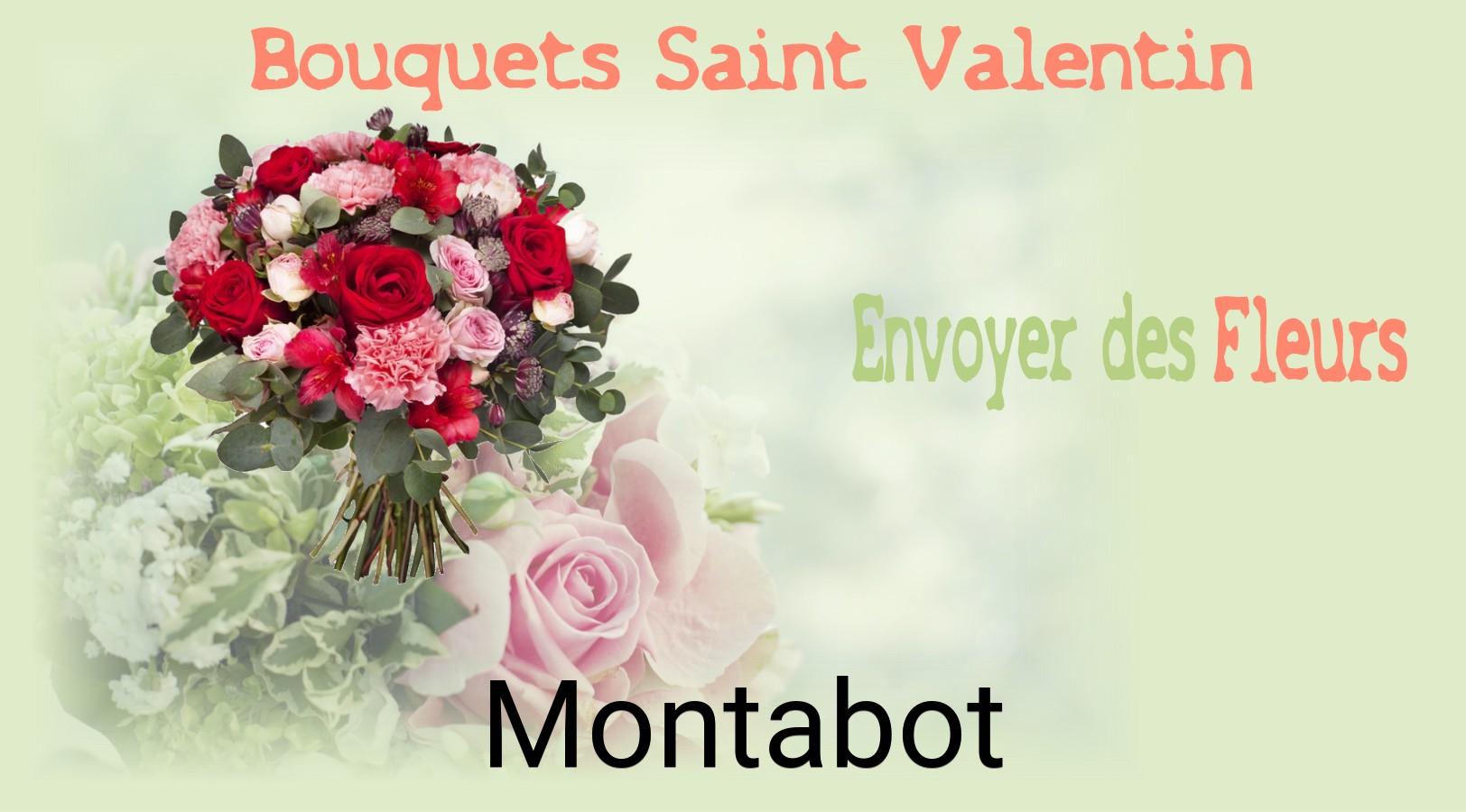 Roses de Saint-Valentin livrées à Montabot